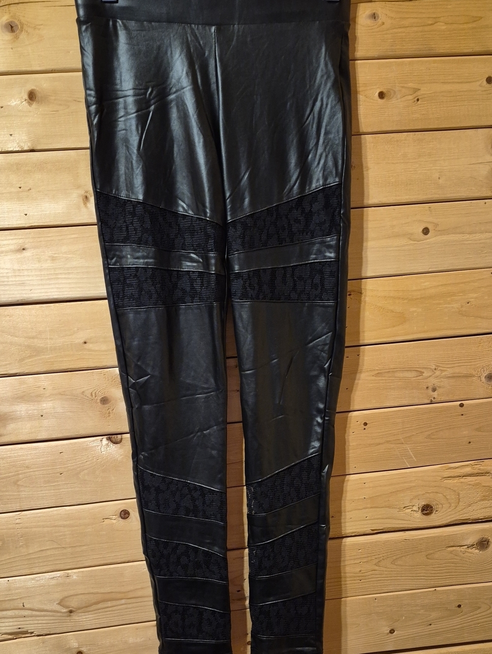 Womens Bebe Spandex Leggings Size Small